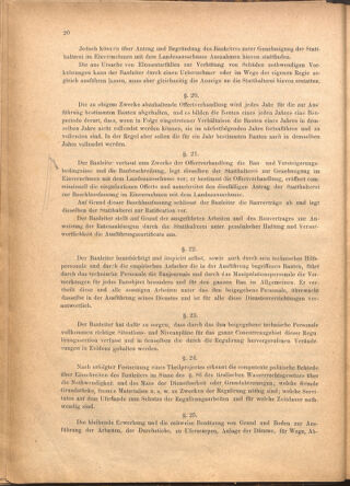 Verordnungsblatt für den Dienstbereich des k.k. Ackerbau-Ministeriums. Red. im k.k. Ackerbau-Ministerium 18800115 Seite: 20