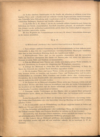 Verordnungsblatt für den Dienstbereich des k.k. Ackerbau-Ministeriums. Red. im k.k. Ackerbau-Ministerium 18800428 Seite: 30