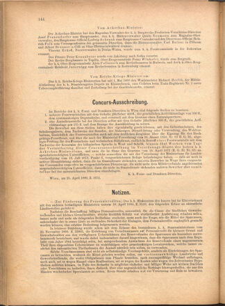 Verordnungsblatt für den Dienstbereich des k.k. Ackerbau-Ministeriums. Red. im k.k. Ackerbau-Ministerium 18800528 Seite: 2