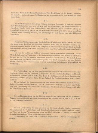 Verordnungsblatt für den Dienstbereich des k.k. Ackerbau-Ministeriums. Red. im k.k. Ackerbau-Ministerium 18801212 Seite: 25