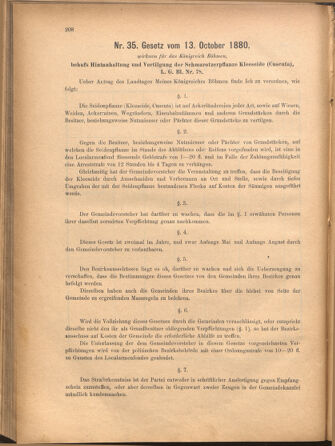 Verordnungsblatt für den Dienstbereich des k.k. Ackerbau-Ministeriums. Red. im k.k. Ackerbau-Ministerium 18801212 Seite: 30