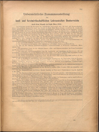 Verordnungsblatt für den Dienstbereich des k.k. Ackerbau-Ministeriums. Red. im k.k. Ackerbau-Ministerium 18801212 Seite: 43