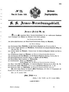 Kaiserlich-königliches Armee-Verordnungsblatt: Personal-Angelegenheiten 18591020 Seite: 5