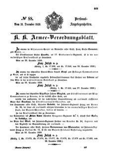 Kaiserlich-königliches Armee-Verordnungsblatt: Personal-Angelegenheiten 18591231 Seite: 1