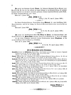 Kaiserlich-königliches Armee-Verordnungsblatt: Personal-Angelegenheiten 18600106 Seite: 2