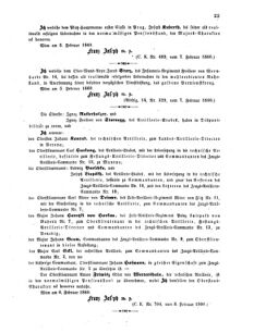 Kaiserlich-königliches Armee-Verordnungsblatt: Personal-Angelegenheiten 18600209 Seite: 3