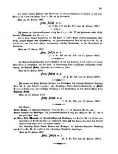 Kaiserlich-königliches Armee-Verordnungsblatt: Personal-Angelegenheiten 18600216 Seite: 3