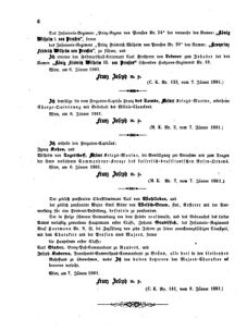 Kaiserlich-königliches Armee-Verordnungsblatt: Personal-Angelegenheiten 18610109 Seite: 2