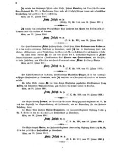 Kaiserlich-königliches Armee-Verordnungsblatt: Personal-Angelegenheiten 18610118 Seite: 2