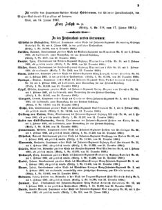 Kaiserlich-königliches Armee-Verordnungsblatt: Personal-Angelegenheiten 18610118 Seite: 3