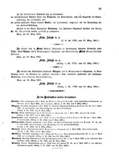 Kaiserlich-königliches Armee-Verordnungsblatt: Personal-Angelegenheiten 18610316 Seite: 3