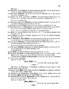 Kaiserlich-königliches Armee-Verordnungsblatt: Personal-Angelegenheiten 18610421 Seite: 3