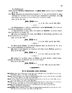 Kaiserlich-königliches Armee-Verordnungsblatt: Personal-Angelegenheiten 18610526 Seite: 3