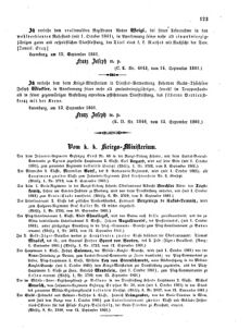 Kaiserlich-königliches Armee-Verordnungsblatt: Personal-Angelegenheiten 18610915 Seite: 3