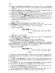 Kaiserlich-königliches Armee-Verordnungsblatt: Personal-Angelegenheiten 18620417 Seite: 2