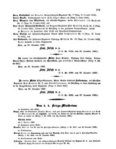 Kaiserlich-königliches Armee-Verordnungsblatt: Personal-Angelegenheiten 18621229 Seite: 3