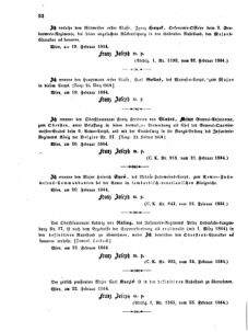 Kaiserlich-königliches Armee-Verordnungsblatt: Personal-Angelegenheiten 18640225 Seite: 2