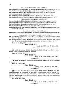 Kaiserlich-königliches Armee-Verordnungsblatt: Personal-Angelegenheiten 18640312 Seite: 6