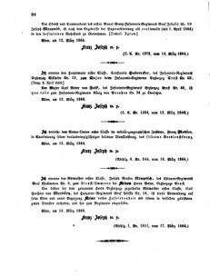 Kaiserlich-königliches Armee-Verordnungsblatt: Personal-Angelegenheiten 18640316 Seite: 2