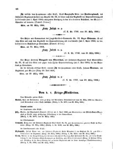 Kaiserlich-königliches Armee-Verordnungsblatt: Personal-Angelegenheiten 18640330 Seite: 2