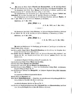 Kaiserlich-königliches Armee-Verordnungsblatt: Personal-Angelegenheiten 18640513 Seite: 2