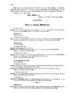 Kaiserlich-königliches Armee-Verordnungsblatt: Personal-Angelegenheiten 18640626 Seite: 2