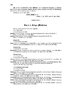 Kaiserlich-königliches Armee-Verordnungsblatt: Personal-Angelegenheiten 18640710 Seite: 2