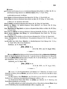 Kaiserlich-königliches Armee-Verordnungsblatt: Personal-Angelegenheiten 18640818 Seite: 3