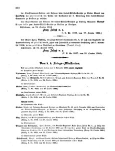 Kaiserlich-königliches Armee-Verordnungsblatt: Personal-Angelegenheiten 18641028 Seite: 2