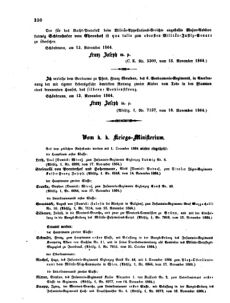 Kaiserlich-königliches Armee-Verordnungsblatt: Personal-Angelegenheiten 18641119 Seite: 2