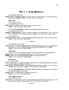 Kaiserlich-königliches Armee-Verordnungsblatt: Personal-Angelegenheiten 18650201 Seite: 3