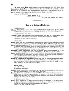 Kaiserlich-königliches Armee-Verordnungsblatt: Personal-Angelegenheiten 18660322 Seite: 4