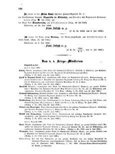 Kaiserlich-königliches Armee-Verordnungsblatt: Personal-Angelegenheiten 18660704 Seite: 2