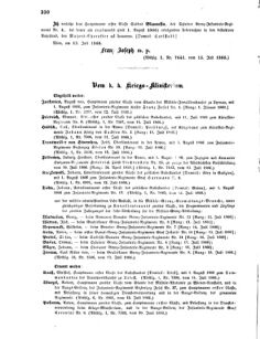 Kaiserlich-königliches Armee-Verordnungsblatt: Personal-Angelegenheiten 18660715 Seite: 2