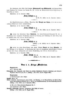 Kaiserlich-königliches Armee-Verordnungsblatt: Personal-Angelegenheiten 18660905 Seite: 3