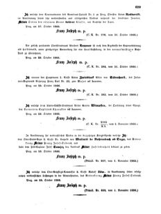 Kaiserlich-königliches Armee-Verordnungsblatt: Personal-Angelegenheiten 18661104 Seite: 13