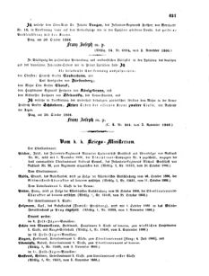 Kaiserlich-königliches Armee-Verordnungsblatt: Personal-Angelegenheiten 18661104 Seite: 15