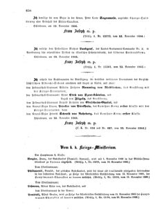 Kaiserlich-königliches Armee-Verordnungsblatt: Personal-Angelegenheiten 18661123 Seite: 4