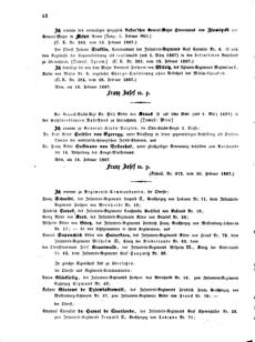 Kaiserlich-königliches Armee-Verordnungsblatt: Personal-Angelegenheiten 18670221 Seite: 2