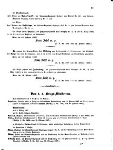 Kaiserlich-königliches Armee-Verordnungsblatt: Personal-Angelegenheiten 18670221 Seite: 3