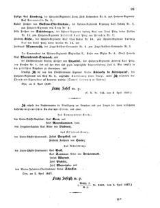 Kaiserlich-königliches Armee-Verordnungsblatt: Personal-Angelegenheiten 18670412 Seite: 3