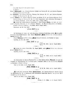 Kaiserlich-königliches Armee-Verordnungsblatt: Personal-Angelegenheiten 18670804 Seite: 2