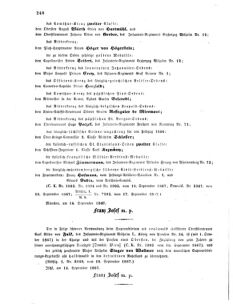 Kaiserlich-königliches Armee-Verordnungsblatt: Personal-Angelegenheiten 18670921 Seite: 2