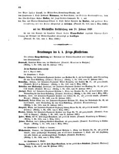 Kaiserlich-königliches Armee-Verordnungsblatt: Personal-Angelegenheiten 18680304 Seite: 2