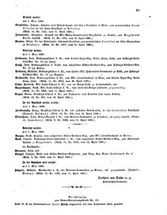 Kaiserlich-königliches Armee-Verordnungsblatt: Personal-Angelegenheiten 18680418 Seite: 7