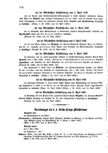 Kaiserlich-königliches Armee-Verordnungsblatt: Personal-Angelegenheiten 18690416 Seite: 2