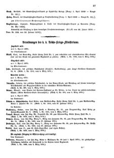 Kaiserlich-königliches Armee-Verordnungsblatt: Personal-Angelegenheiten 18700308 Seite: 3