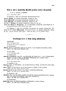 Kaiserlich-königliches Armee-Verordnungsblatt: Personal-Angelegenheiten 18731114 Seite: 3