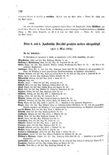 Kaiserlich-königliches Armee-Verordnungsblatt: Personal-Angelegenheiten 18740429 Seite: 8