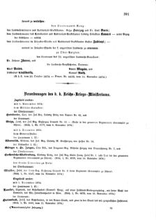 Kaiserlich-königliches Armee-Verordnungsblatt: Personal-Angelegenheiten 18741118 Seite: 9